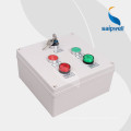 Caixa de controle de painel de plástico eletrônico SAIPWELL com bloqueio